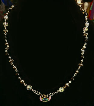 Stitch necklace